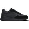 GEOX Sneaker uomo nera in pelle