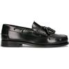 SAXONE Mocassino uomo nero in pelle