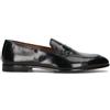 DOUCAL'S Mocassino uomo nero in pelle