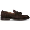 LORENZO TERRA Mocassino uomo testa di moro in suede