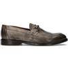 PAWELK'S Mocassino uomo grigio in pelle