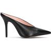 AREZZO Sabot donna nero in pelle