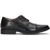 CLARKS ESSENTIALS Stringata uomo nera in pelle