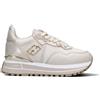 LIU JO Sneaker donna beige in pelle