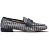 REBECCA VAN DIK Mocassino donna nero in pelle