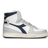 DIADORA HERITAGE - MI BASKET USED Sneaker donna bianca/grigia in pelle
