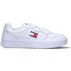 TOMMY HILFIGER JEANS Sneaker uomo bianca in pelle