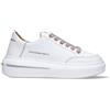 ALEXANDER SMITH Sneaker donna bianca in pelle