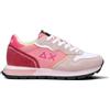 SUN68 Sneaker donna rosa in suede
