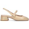 CAFéNOIR Slingback dnna beige in pelle