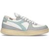 DIADORA HERITAGE - MI BASKET USED Sneaker donna bianca/grigia in pelle