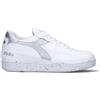 DIADORA HERITAGE - BASKET LOW 2030 Sneaker donna bianca in pelle