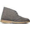 CLARKS DESERT BOOT Clark uomo grigia in suede