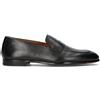 DOUCAL'S Mocassino uomo nero in pelle