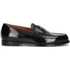 DOUCAL'S Mocassino uomo nero in pelle