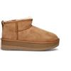TOO LIKE Stivaletto pelo donna chestnut in suede