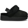 TOO LIKE Sabot donna nero in suede