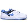 NIKE - FULL FORCE LO (GS) Sneaker ragazzo bianca/azzurra in pelle