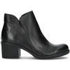 NEROFUMO Tronchetto donna nero in pelle