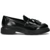 VARIOPINTO Mocassino donna nero in pelle
