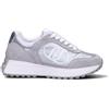 LIU JO Sneaker donna argento in suede