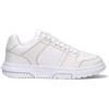 TOMMY HILFIGER JEANS Sneaker donna bianca in pelle