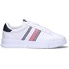 TOMMY HILFIGER Sneaker uomo bianca in pelle