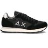 SUN68 Sneaker uomo nera in suede