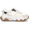 GUESS Sneaker donna bianca, grigia e nera in suede