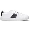 GUESS Sneaker uomo bianca e nera in pelle