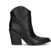 GUESS Tronchetto donna nero in pelle