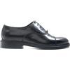 HOLE B Stringata uomo nera in pelle