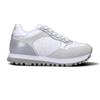 LIU JO Sneaker donna bianca/grigia in suede