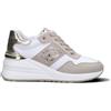 LIU JO Sneaker donna bianca/beige/oro