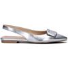 REBECCA VAN DIK Slingback donna argento