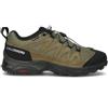 SALOMON - X WARD LEATHER GTX Sneaker uomo verde in gore-tex
