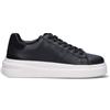 GUESS Sneaker donna nera in pelle
