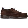 MEZZETINTE Stringata uomo marrone in suede