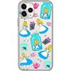 ERT GROUP custodia per cellulare per Iphone 11 PRO originale e con licenza ufficiale Disney, modello Alice 011 adattato in modo ottimale alla forma dello smartphone, parzialmente trasparente