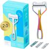 Shavent rasoio di sicurezza single edge Compact 2.0 Magnetic Rainbow