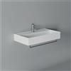 CERAMICA ALICE Lavabo Hide sospeso cm. 80x45 rettangolare in ceramica bianco - Cod. Articolo: 31240101S