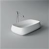 CERAMICA ALICE Lavabo Nur appoggio/sospeso 60x35 rettangolare in ceramica bianco - Cod. Articolo: 33250101