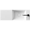CERAMICA ALICE Lavabo Spy appoggio/sospeso 75x27 rettangolare in ceramica bianco - Cod. Articolo: 34150101