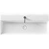 CERAMICA ALICE Lavabo Spy appoggio/sospeso cm. 101x46 rettangolare in ceramica bianco - Cod. Articolo: 34350101