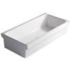 Ceramica alice Lavello a canale Community cm. 90x45xh20 bianco lucido di Ceramica Alice