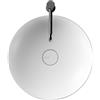 CERAMICA ALICE Lavabo Form appoggio salvaspazio diam. 45 tondo in ceramica bianco - Cod. Articolo: 22420101