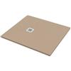 BAGNOEXPERT Piatto doccia 100x110 Marmo Resina Slim H2,8 Ardesia Effetto Sabbia Opaco - Cod. Articolo: BPMARSSTON1011