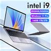 BIOSSANCE 2025 Computer portatile da gioco da 14,1 pollici Intel Core i9-8950HK N5095A Windows 11 16 GB di RAM 1 TB 2 TB SSD Ufficio Notebook portatile PC 4K - intel i9-8950HK