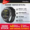 Huawei watch gt5 pro smartwatch 46mm/42mm versione globale 2024 nuovo per uomo donna orologi originali ufficiali 1.43 "AMOLED NFC ECG - Black 46mm