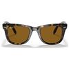 Ray-Ban Occhiali da Sole RB4105 710 Wayfarer Folding Marrone/Marrone Unisex